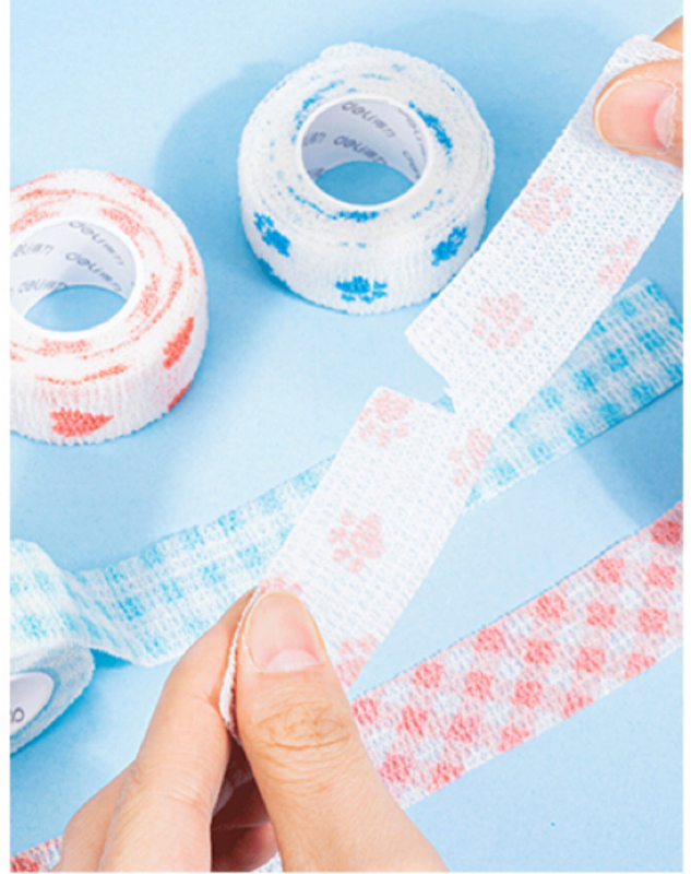 Sammanhängande bandageomslag för fingerskydd