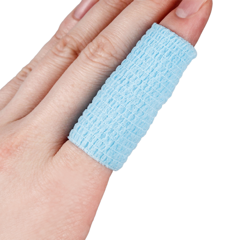 Sammanhängande bandageomslag för fingerskydd